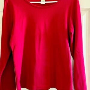 Cotton spandex shirt. Can be worn alone or over a blouse